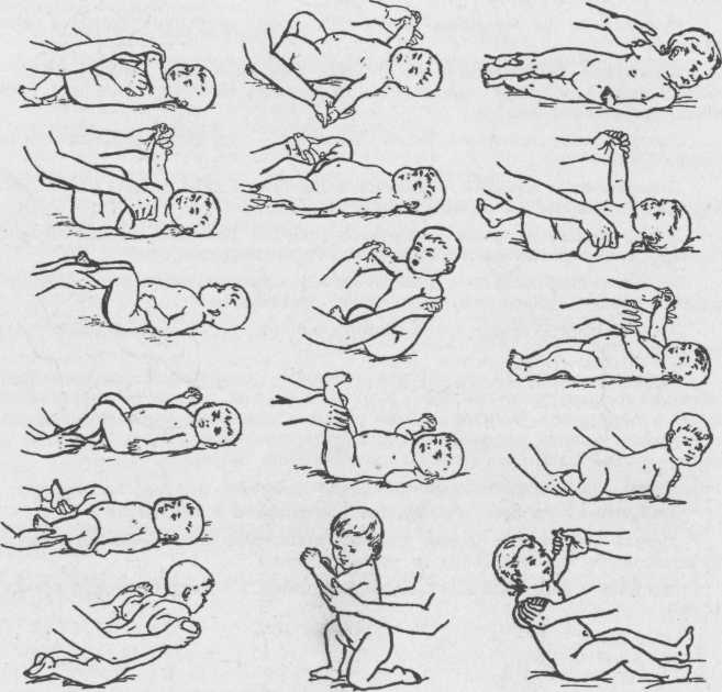 Лечебный массаж и гимнастика в раннем детстве
