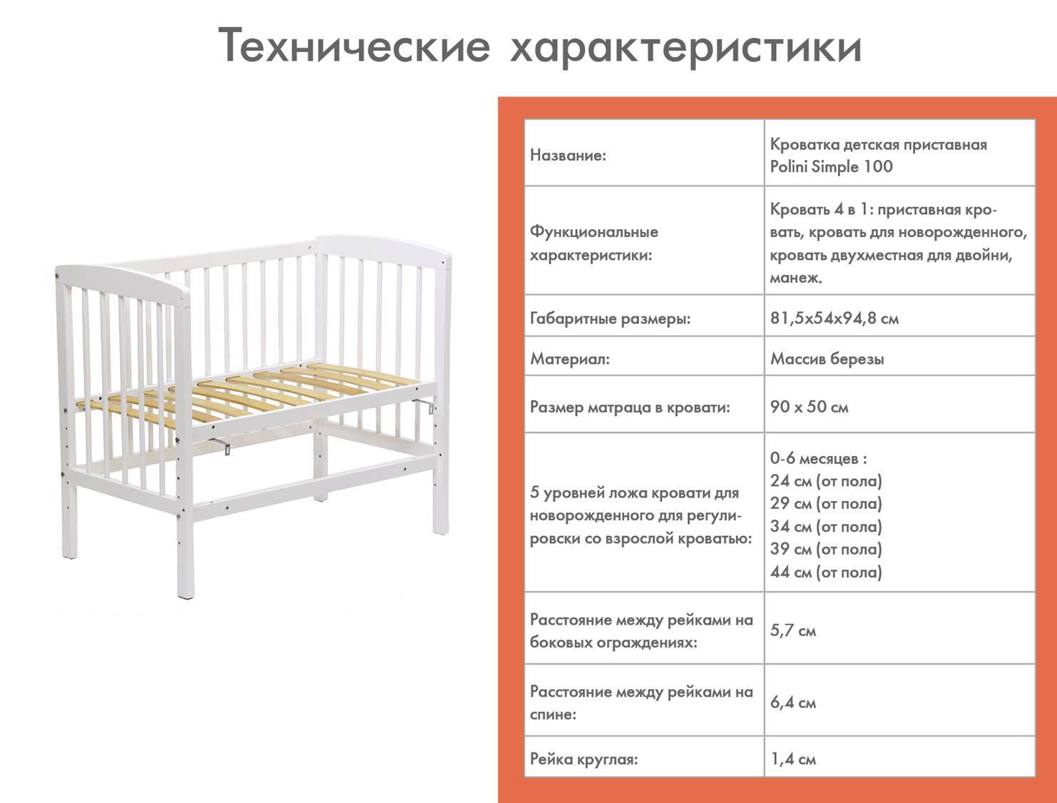 Топ-13 лучших кроваток для новорожденных ???? - обзор, характеристики, отзывы