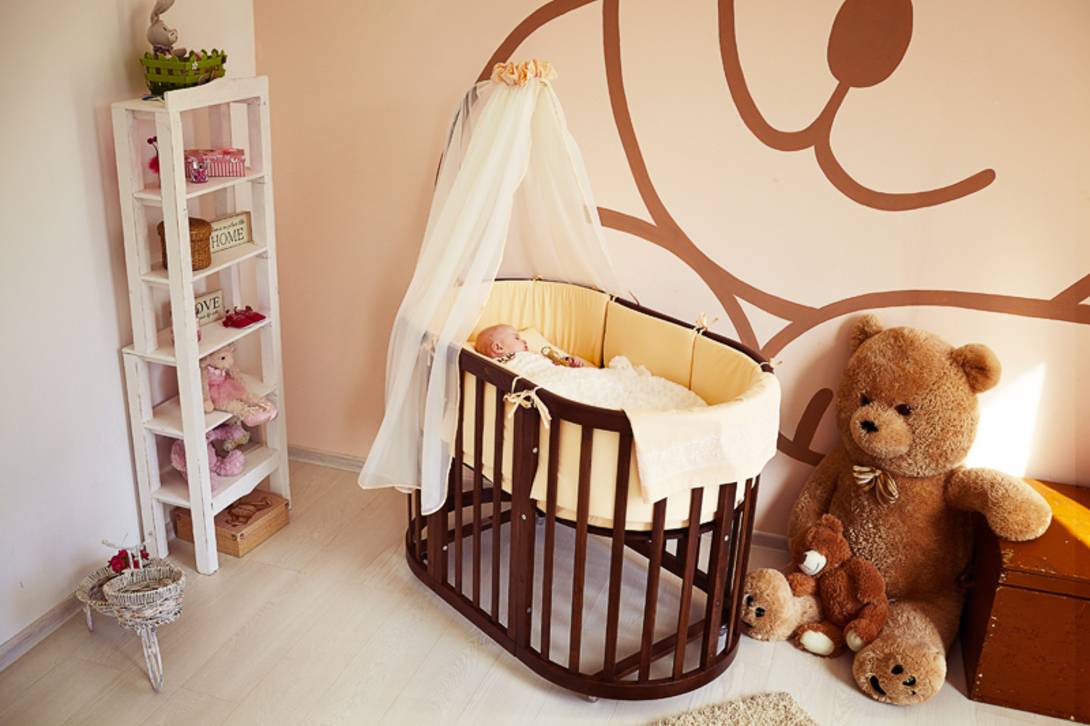 Кроватки для новорожденных: как выбрать удобную и практичную кроватку для младенцев