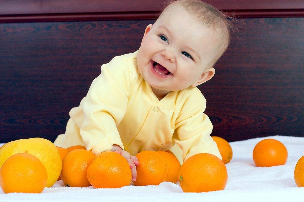 В каком возрасте можно давать ребенку мандарин
