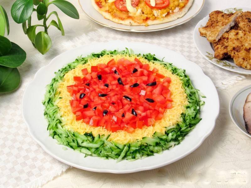 Вкусные салатики на день рождения рецепты с фото